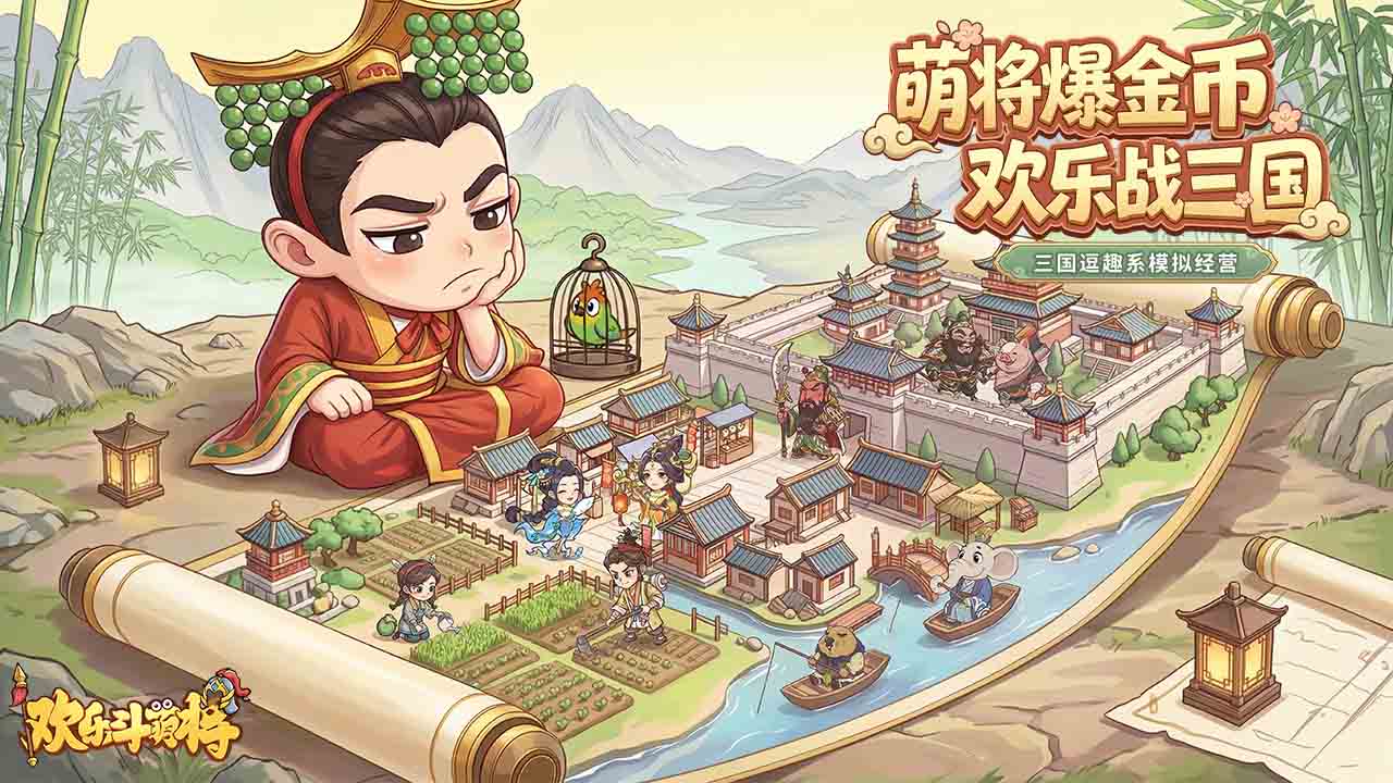 《欢乐斗萌将》今日全平台正式上线！